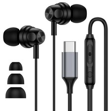 USB C Samsung Headphones Wired Earbuds for Samsung Galaxy A16 A36 5G A56 A57 ...