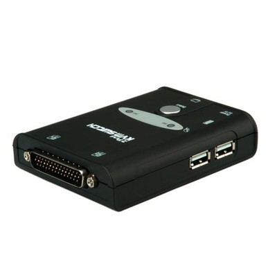 VALUE 14.99.3250 KVM Switch ''Star'' 2 PCs 2x HDMI + 2x USB auf 1x HDMI + 2x USB