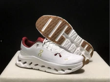 White & Pearl Cloudnova Lightweight Sneakers Unisex Men Women Brand-