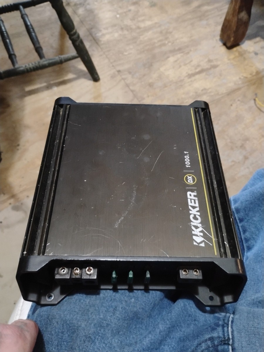 カーオーディオ kicker IX1000 Kicker IX1000.5 5-channel car amplifier — 65 watts RMS x 4