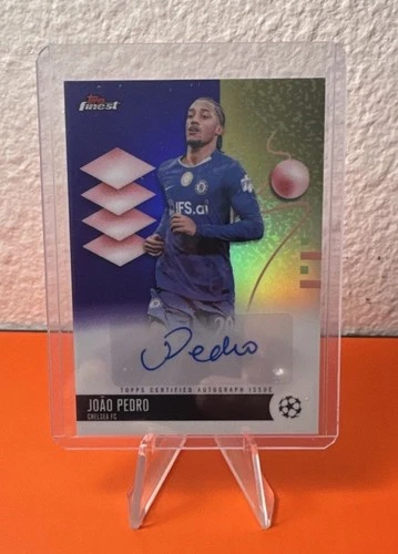 Topps Finest Joao Pedro UEFA Purple Auto/75 BA-JP