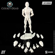 Figura de acción Boss Fight Studio marfil en blanco macho escala 1:18 3/4" para aduanas