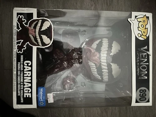 Funko Pop! Vinyl Jumbo 10 in: Marvel -Carnage (Jumbo) - Walmart (Exclusive) #890