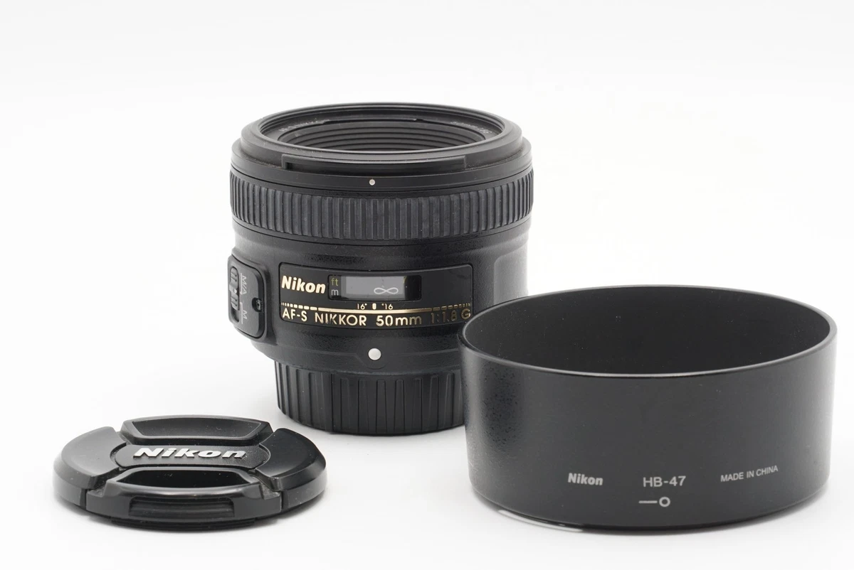 Nikon NIKKOR AF-S f/1.8 Camera Lenses 50mm Focal for sale | eBay