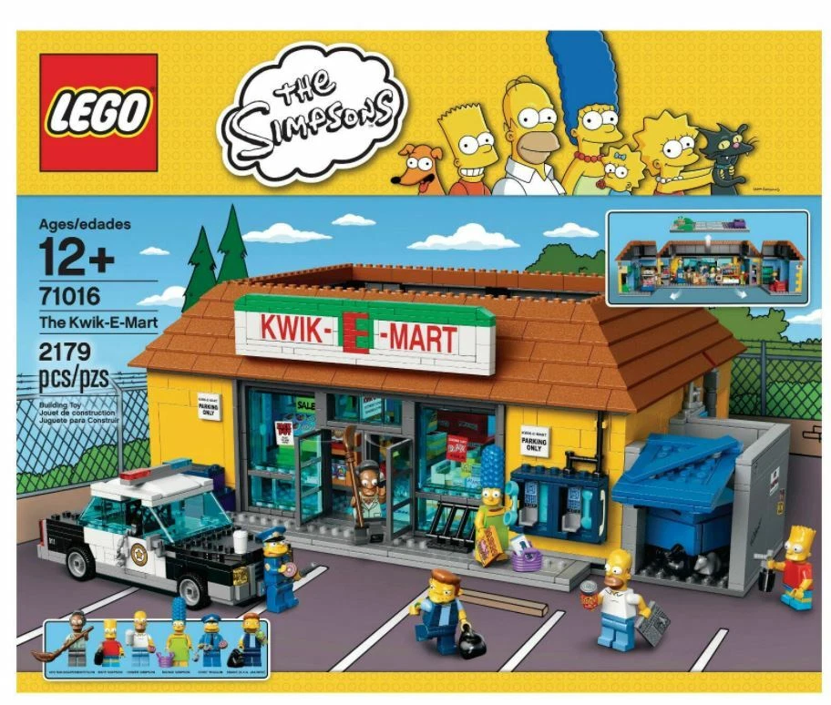 Lego simpsons kwik e mart smyths deals