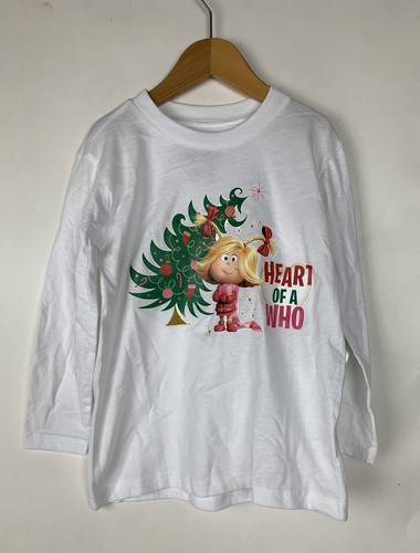 Universal Studios Dr. Seuss THE GRINCH Heart of A Who Kids Tee XS - Picture 2 of 10