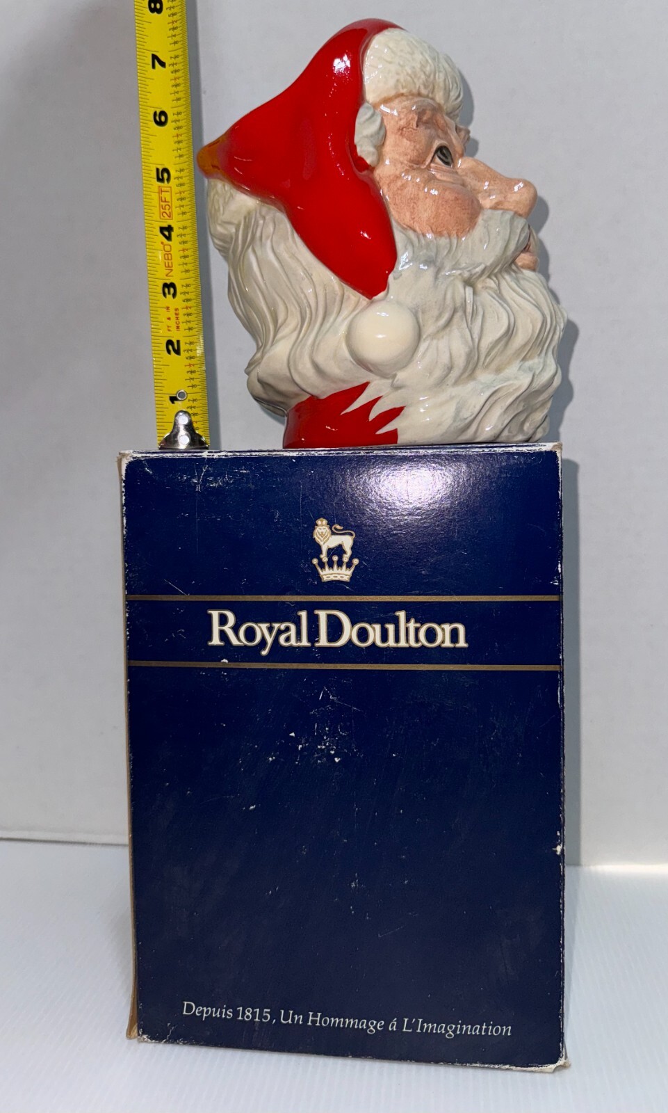 Royal Doulton Porcelain Santa Claus Toby Jug Mug Limited Edition 1983