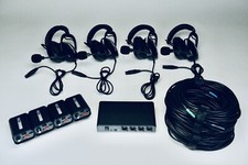 PortaCom Headset Intercom System with Cables