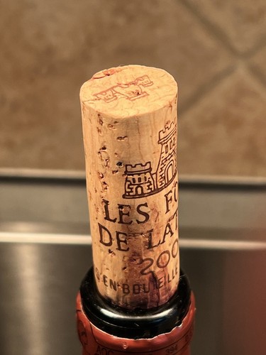Les Forts De Latour 2000 Vintage Pauillac Empty 750ml Bottle w Original Cork - Imagen 4 de 14