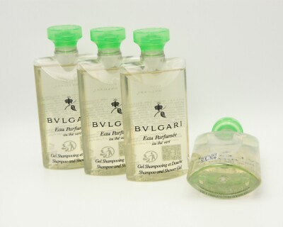 BVLGARI au thé Vert ( Green Tea ) Shampoo & Shower Gel-2.5 Fl oz