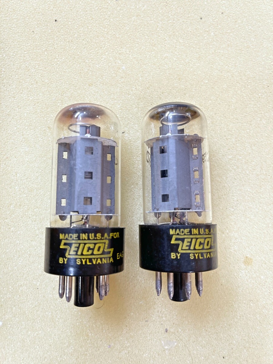 EICO 7591 7591A NOS Excellent Testing Values Tightly Matched Pair