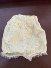 Vintage Cabbage Patch Kids /Doll Yellow Rosebud Romper CPK  9H Coleco China