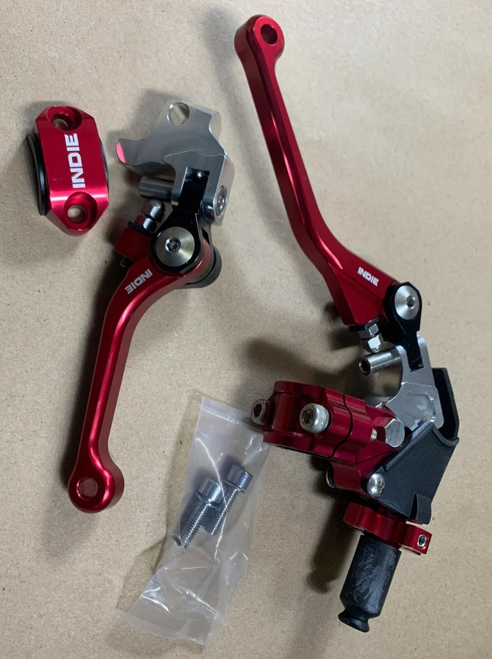 Juego de palanca de embrague y freno PIVOT FLEX PLEGABLE CRF 250R 450R 07-20 CRF250R CRF450R Foto 3 de 4