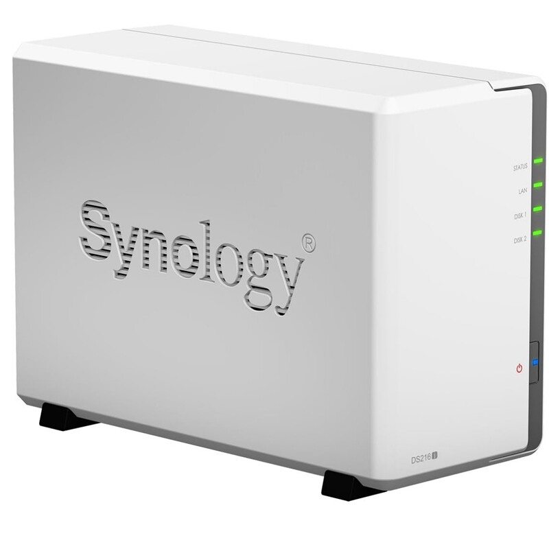 Synology DS216j DDR3 512MB Dual-Core 1,0 GHz 2x BAY NAS | eBay