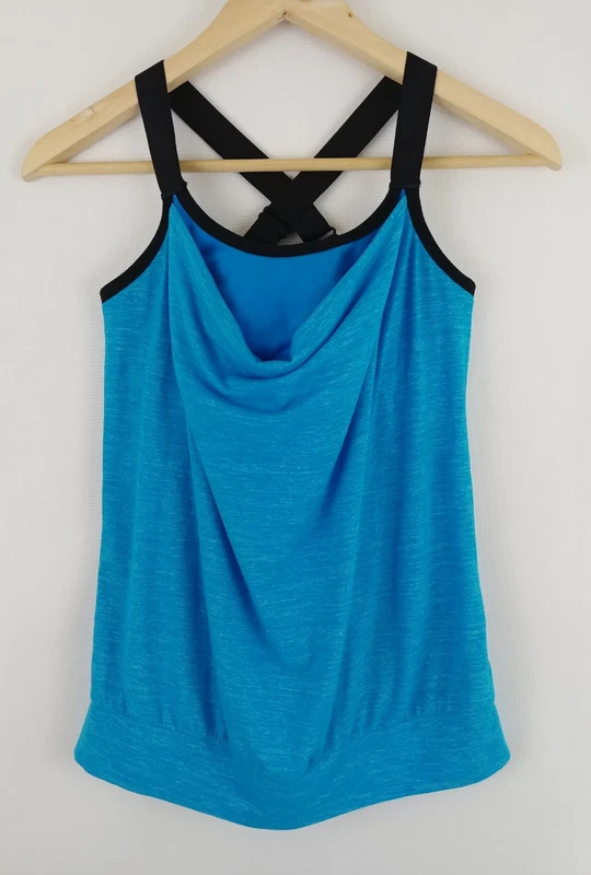 beyond-yoga cross back flow free ship tank-top