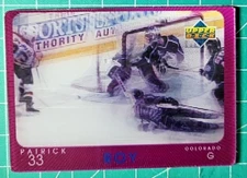 1997-98 Upper Deck   Diamond Vision   #2 Patrick Roy  Team: Colorado Avalanche