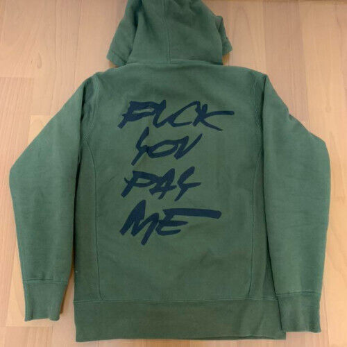 Supreme × FUTURA Logo Pullover Sweat Hoodie Olive / Size S Supreme × FUTURA Logo Pullover Sweat Hoodie Olive / Size S