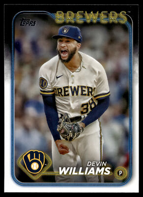 2024 Topps #135 Devin Williams Milwaukee Brewers