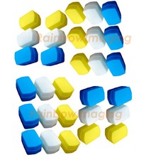  10 Pcs JJC Blue Yellow white kit Flash Diffuser Box Kit for CANON 580EX II