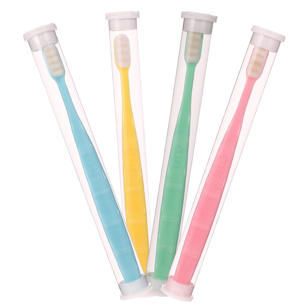 4Pcs Teeth Cleaning Manual Toothbrush Manual Toothbrushes Bristles