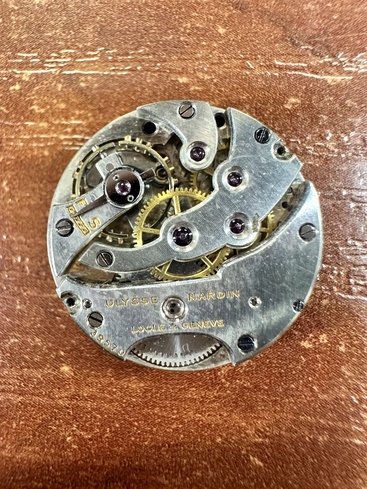 Антикварные карманные часы Ulysse Nardin с механизмом 20 мм требуют технического обслуживания - Изображение 2 из 2