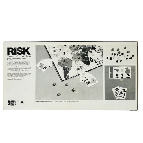Risk The World Conquest Game By Parker Brothers 1985 Vintage Complete  - Image 3 of 4