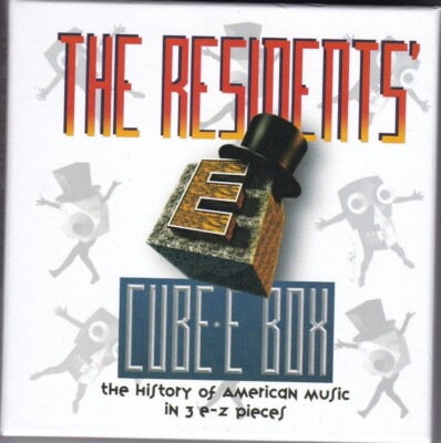  THE RESIDENTS - Cube-E Box (The History Of American Music In 3 E-Z Pieces) CD