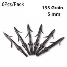 135 Grain Bow Fishing Arrow Head Arrowhead Compound Recurve Bow Metal Arrow Tips