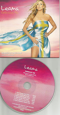 LEANA Embrace me w/ DAVE AUDE & Tony Marinos REMIXES & DUB & EDIT 6TRX CD single