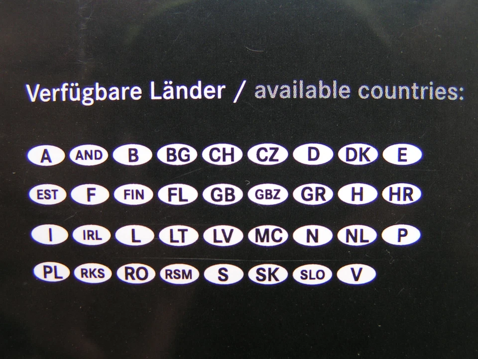 DVD NAVIGATION MERCEDES BENZ COMAND APS 2016 C KLASSE GLK SLS AMG 14.0 NTG4 LILA - Bild 4 von 4