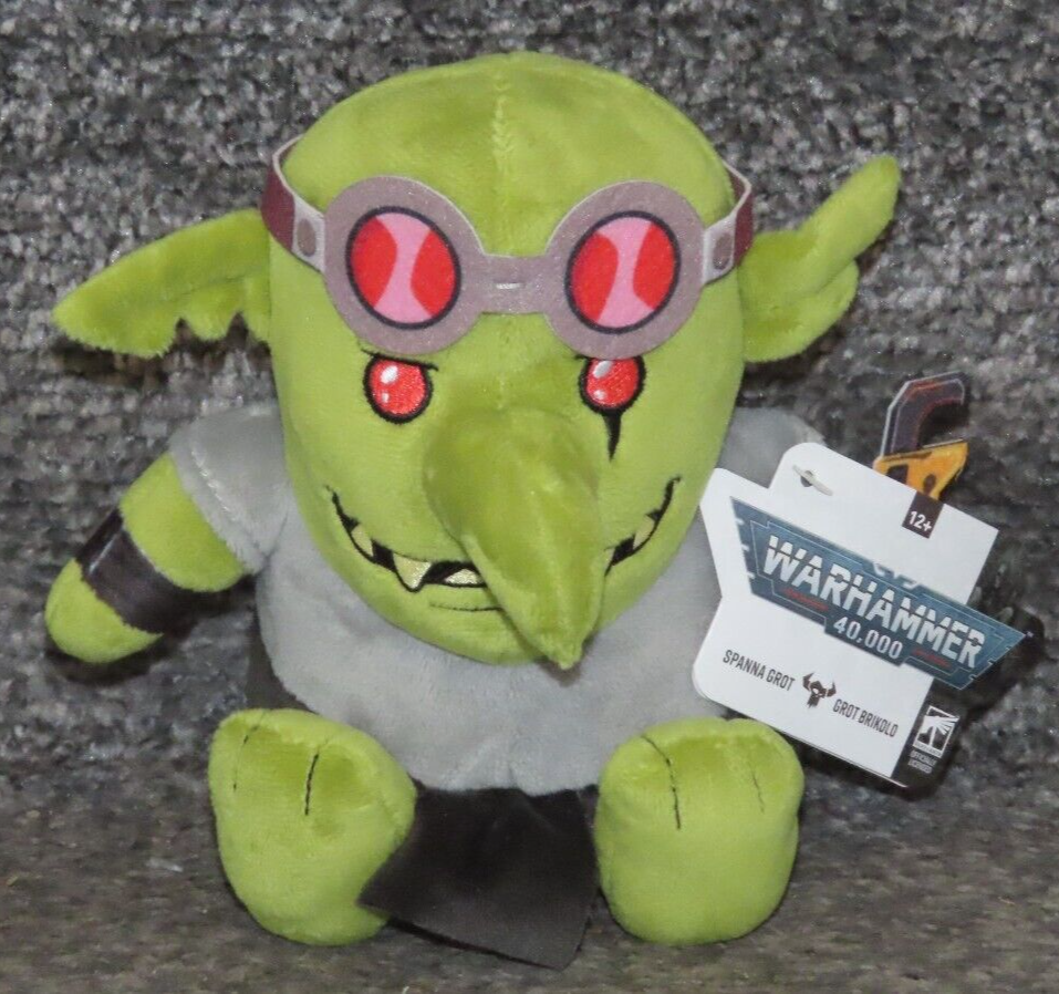 Warhammer 40,000 Spanna Grot Collectible Plush Inch Teddy Tomy