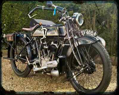 Ajs Model D 19 01 A4 Photo Print Motorbike Vintage Aged | eBay Ajs Model D 19 01 A4 Photo Print Motorbike Vintage Aged | eBay