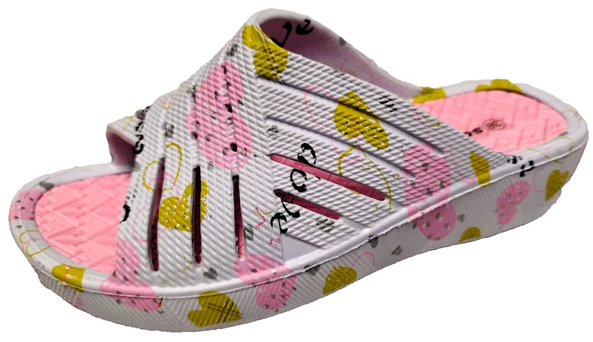 Damen Badelatschen Badepantoletten Badeschuhe Strand Wellness Schuhe Gr. 36-41 - Bild 3 von 4