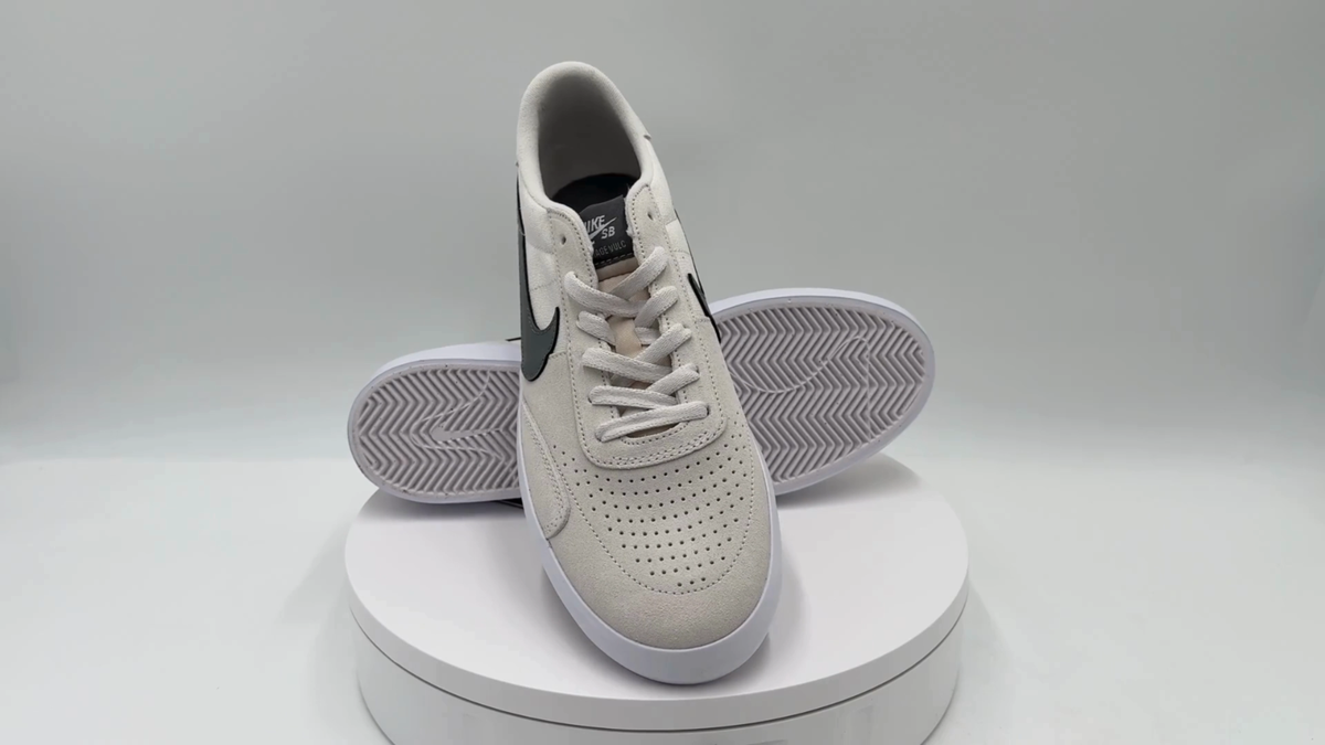 nike sb team classic vast gray & white shoes