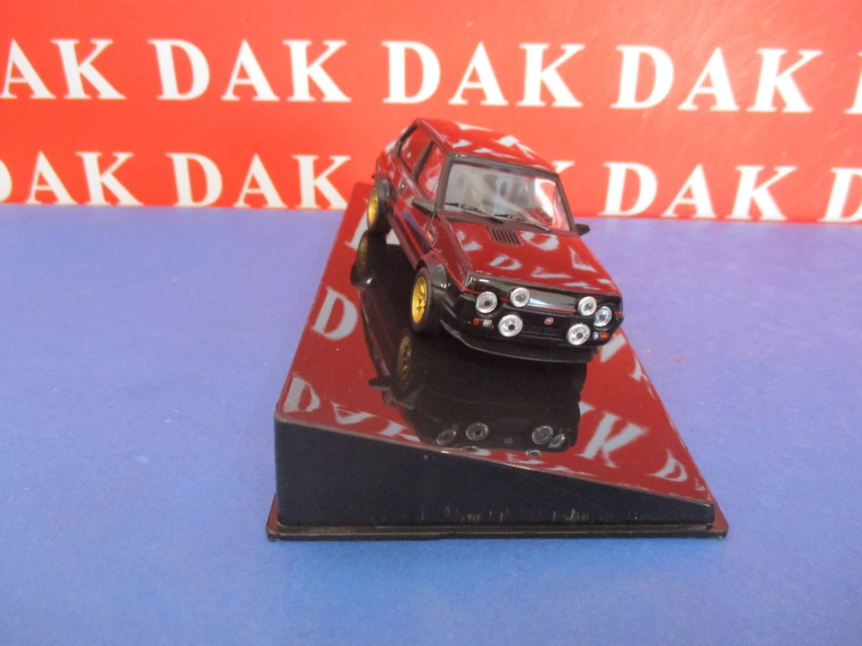 Die cast 1/43 Modellino Auto Fiat Ritmo Abarth Gr2 Black 1979 by Ixo - Immagine 3 di 4