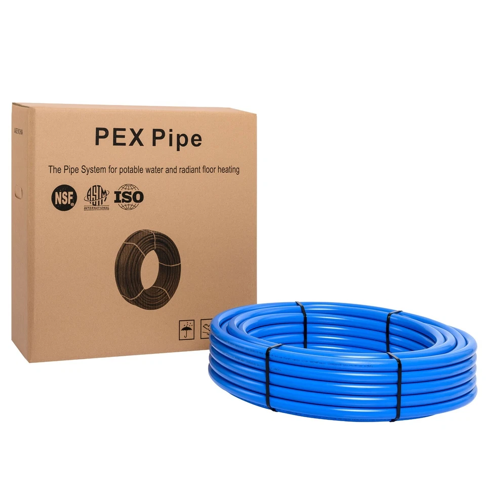 EFIELD 1/2" x 200ft Blue Pex-b Tubing/Pipe Potable Water NSF & Pipe Cutter - Image 2 of 4