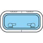 Lewmar Size 41 Low Profile Hatch Flange Base