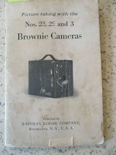 1923 BOOKLET, "PICTURE TAKING WITH THE 2A,2C, 3 BROWNIE CAMERAS, EASTMAN KODAK