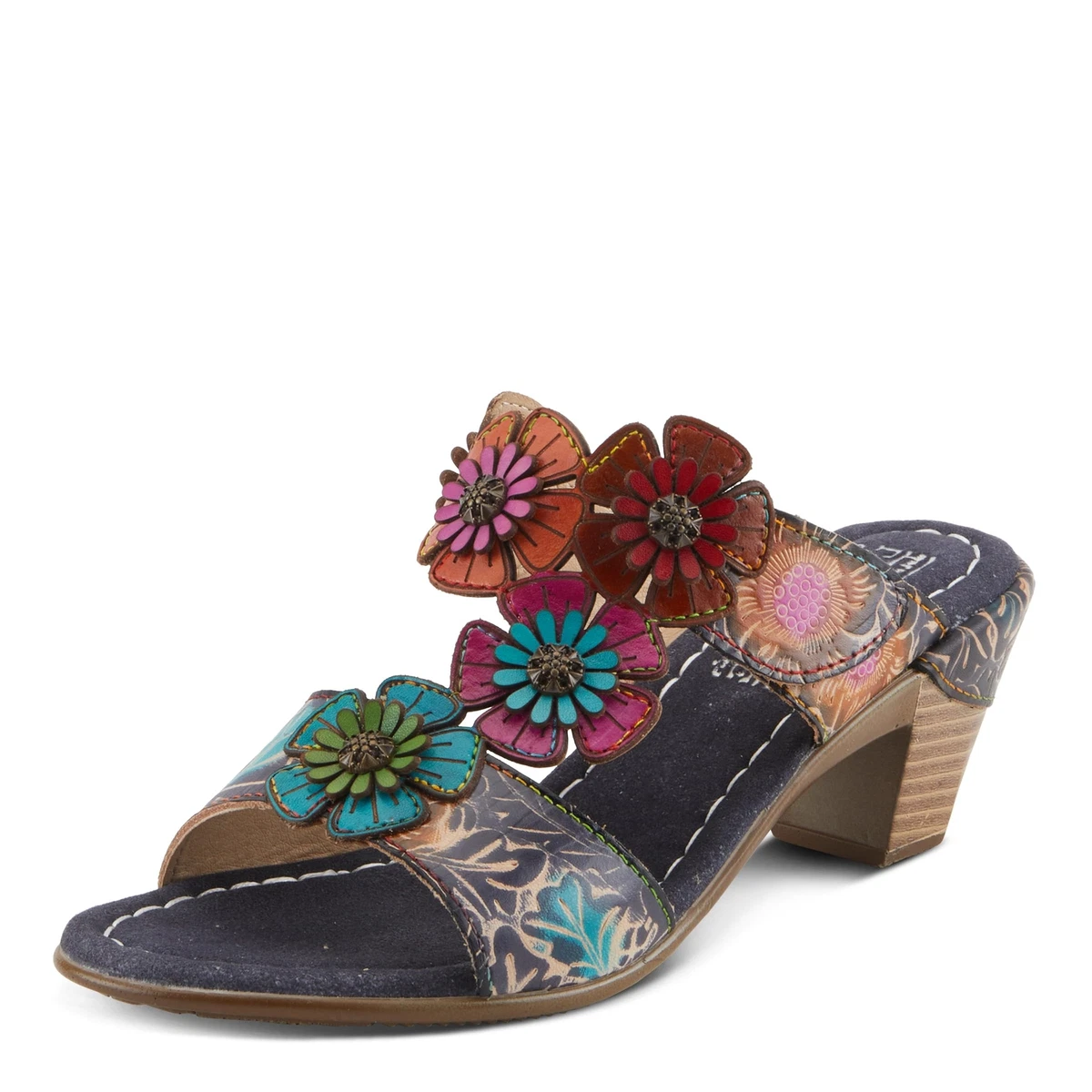Hand painted hotsell leather sandals