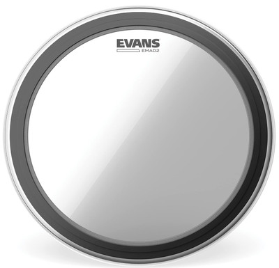 Evans 18'' EMAD2 Clear Bass Schlagfell BD18EMAD2