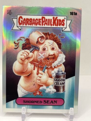 2021 Garbage Pail Kids Chrome Series 4 Refractor #161a Shorned Sean - Picture 1 of 1