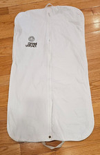 Versace White Nylon Foldable Jacket Garment Bag w/ Handles Suit Dress