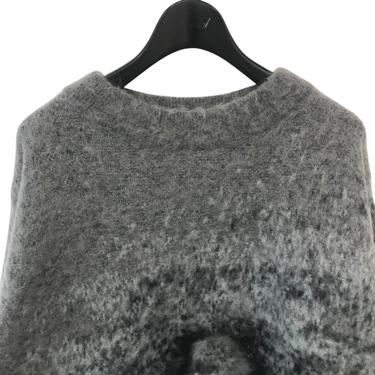 Shinya Kozuka Hammershoi Pic. Mohair Knit 2302Sk80 Grey Shinya Kozuka Hammershoi Pic. Mohair Knit 2302Sk80 Grey