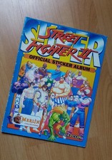 Sticker Album Street Fighter 2 98% komplett 1...