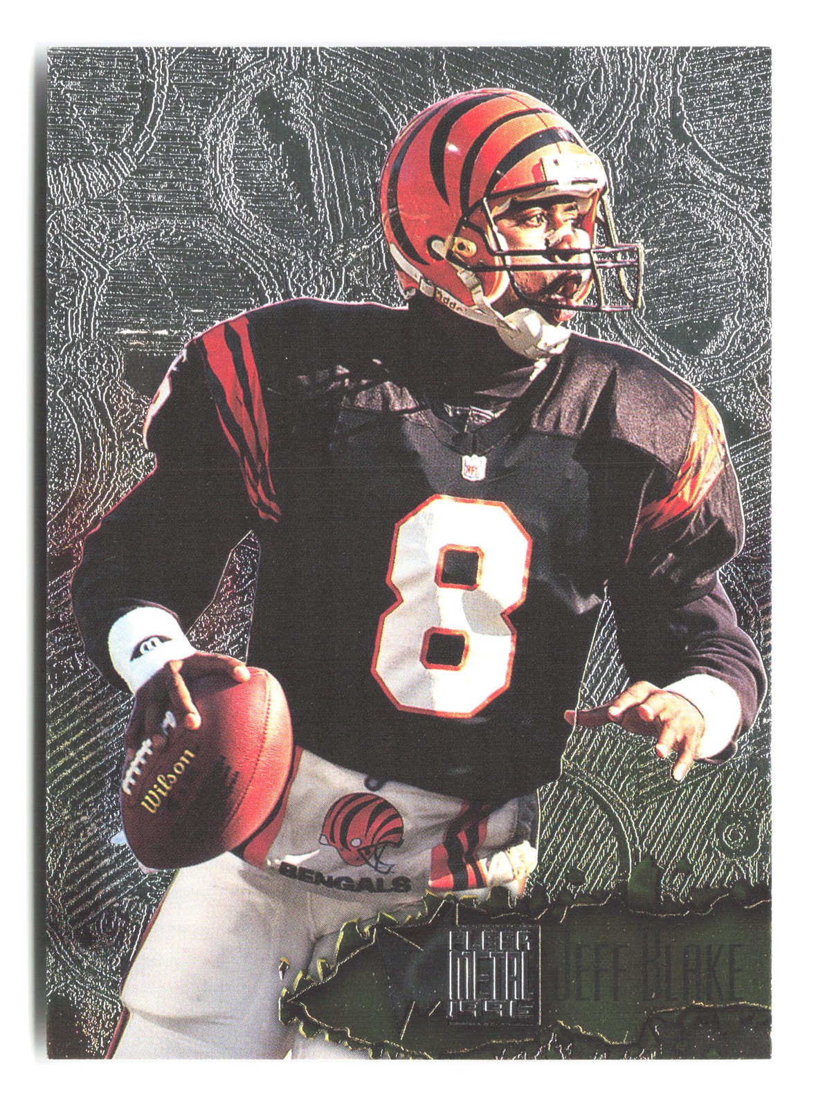 1996 Fleer Metal #25 Jeff Blake