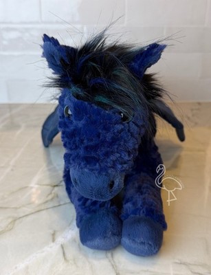 Jellycat Seraphina Pegasus - NWT New - Navy Blue Horse Wings