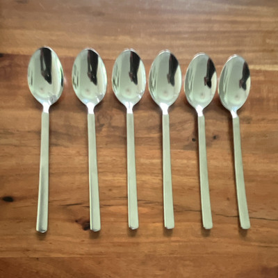 WMF Loft Cromargan Edelstahl 6 Menülöffel Tafellöffel 20,7 cm