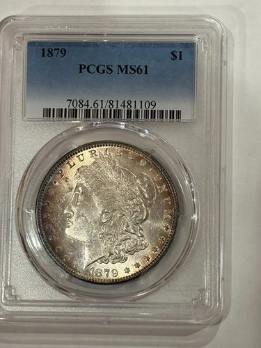 1879 PCGS MS61 Morgan Silver Dollar