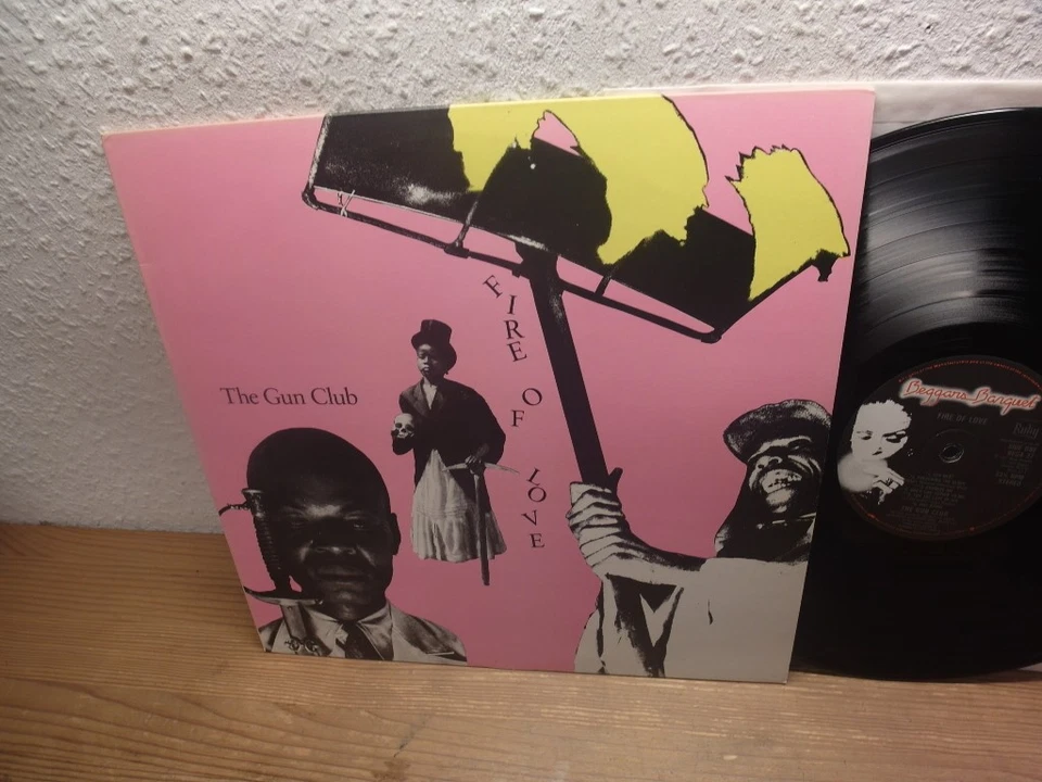 The Gun Club – Fire Of Love UK LP mint 1982, Blues Rock, Psychobilly, Punk - Bild 1 von 1