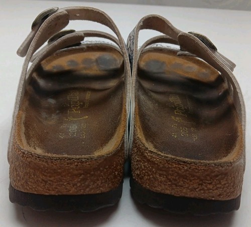 PAPILLIO by Birkenstock Women’s Sz 10 Florida Sandals 3 Strap Floral - Picture 7 of 8